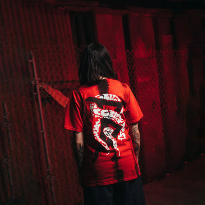 Snake On My Back Red Dye | T-Shirt